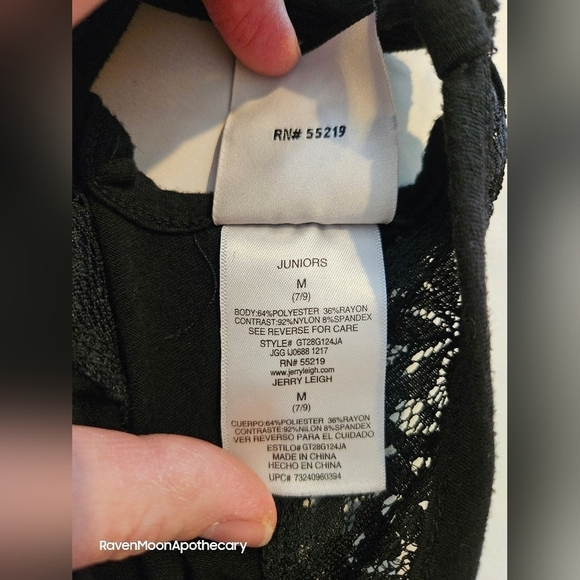 Jerry Leigh Moon Tank Top Juniors Medium - Picture 5 of 8